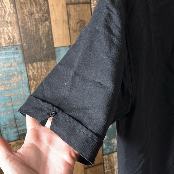 Cubavera small black button down shirt - Picture 6 of 16